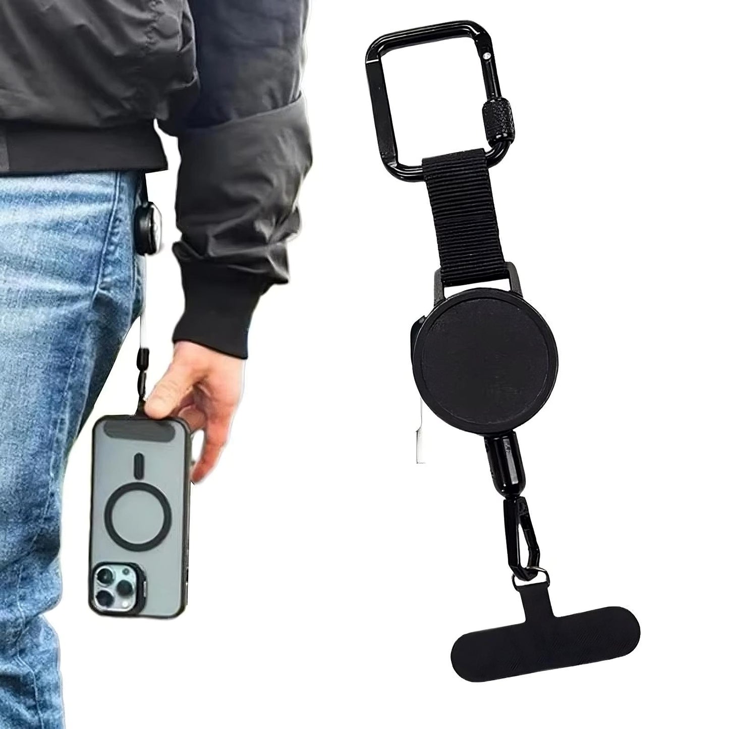 Anti-Theft Retractable Phone Strap - VaultHaus