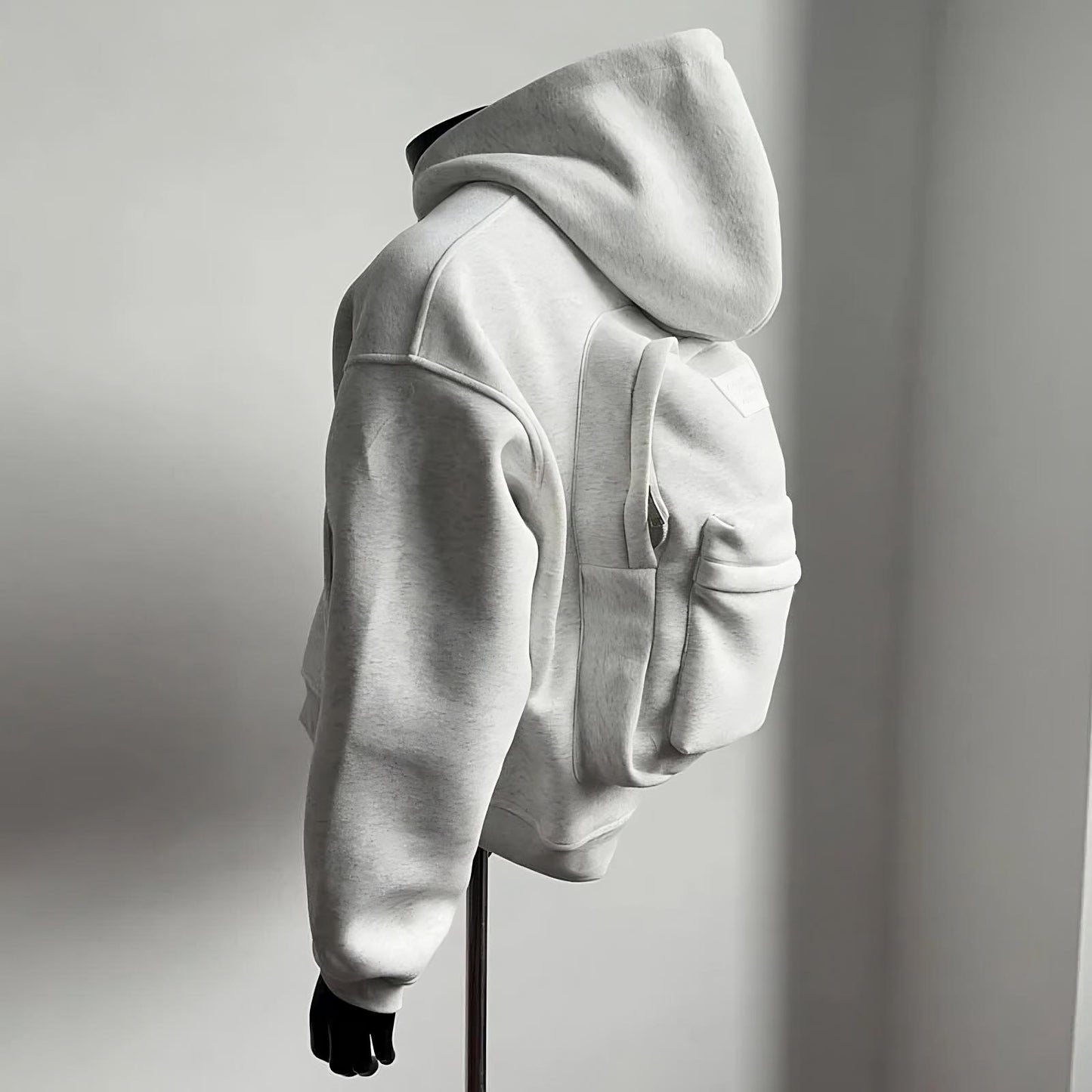 Hoodie with Integrated Backpack - VaultHaus