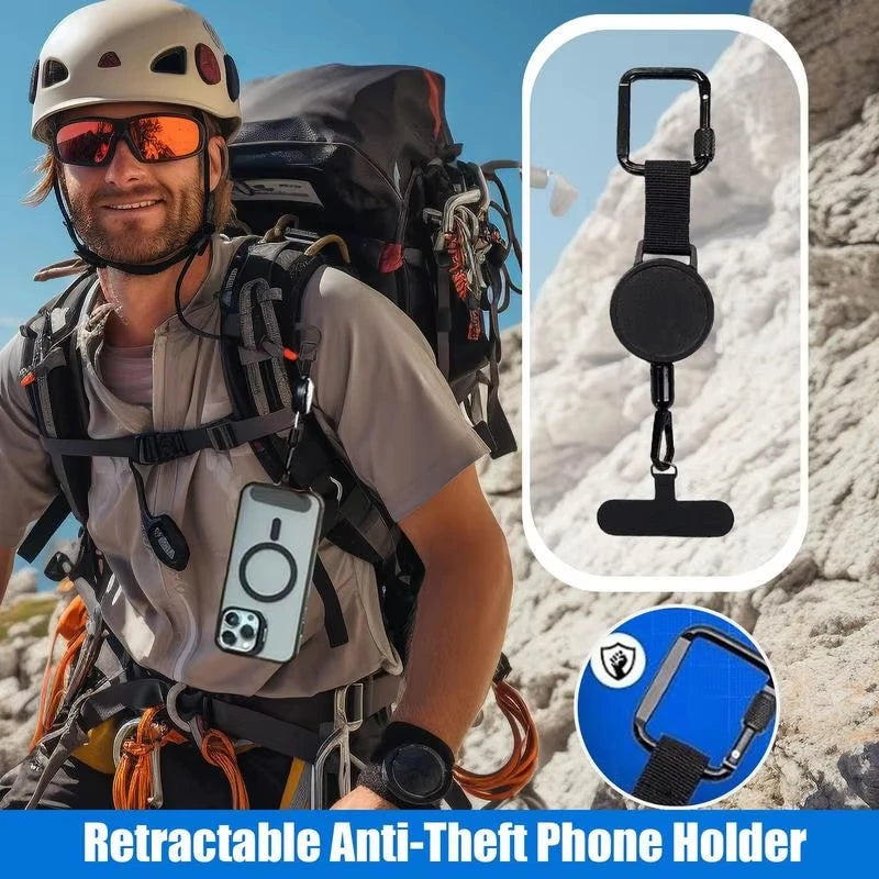 Anti-Theft Retractable Phone Strap - VaultHaus
