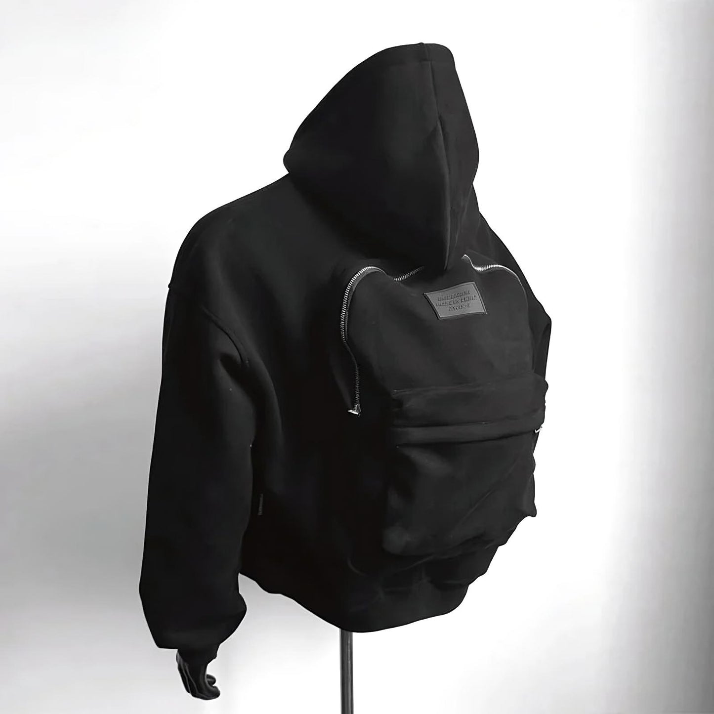 Hoodie with Integrated Backpack - VaultHaus