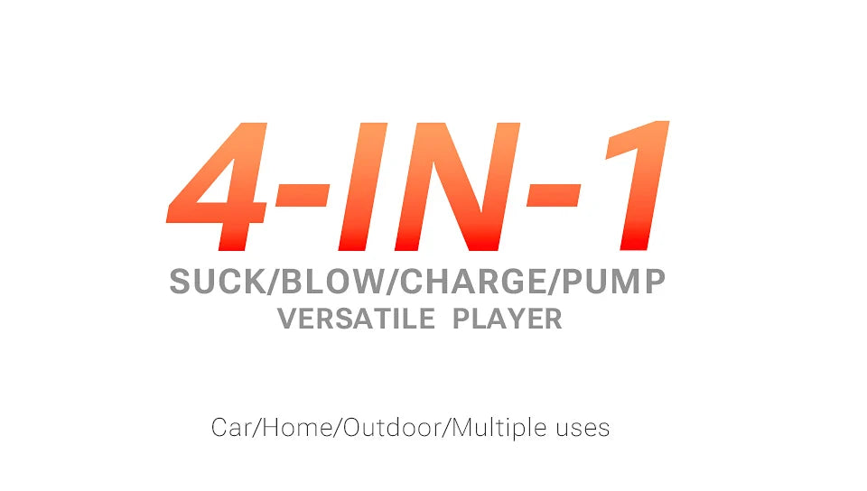 Portable Car Vacuum Cleaner with 8 Accessories - VaultHaus