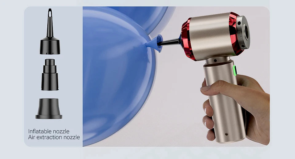 Portable Car Vacuum Cleaner with 8 Accessories - VaultHaus
