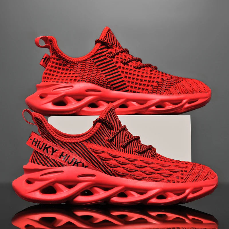 Men's Luxury Sneakers with Bold Artistic Design - VaultHaus