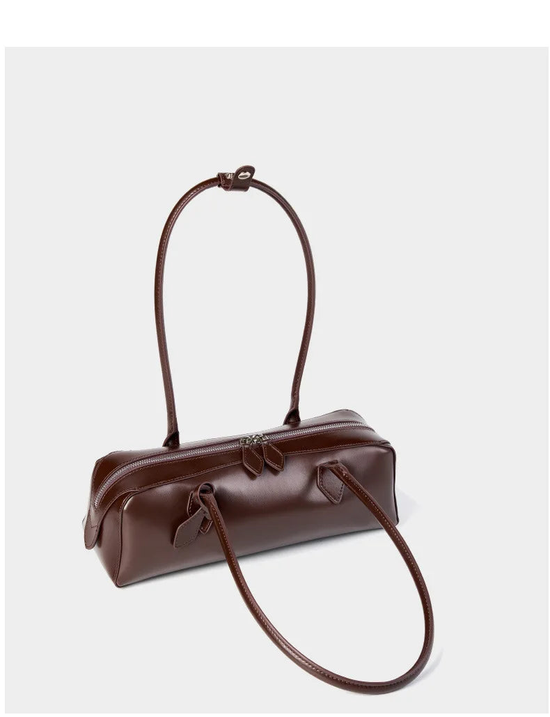 Elegant Women's Baguette Shoulder Bag - VaultHaus