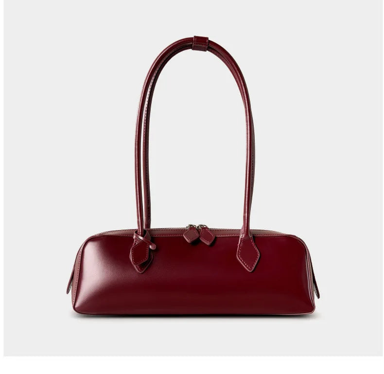 Elegant Women's Baguette Shoulder Bag - VaultHaus