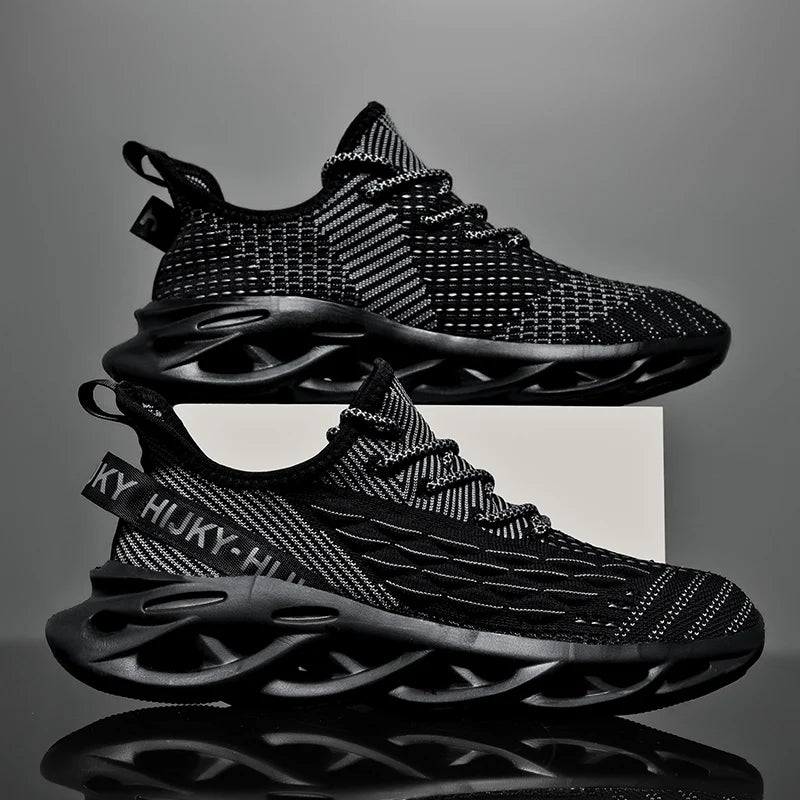 Men's Luxury Sneakers with Bold Artistic Design - VaultHaus