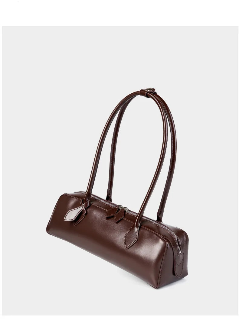 Elegant Women's Baguette Shoulder Bag - VaultHaus