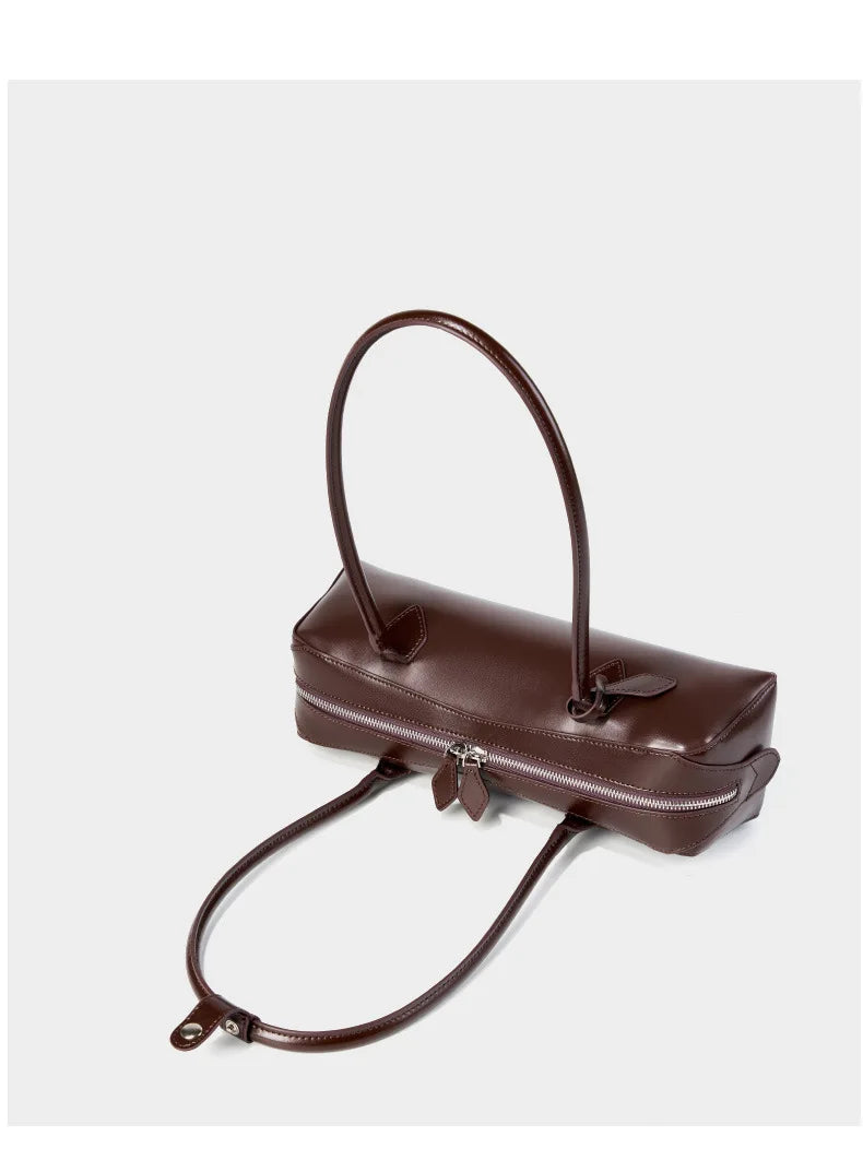 Elegant Women's Baguette Shoulder Bag - VaultHaus