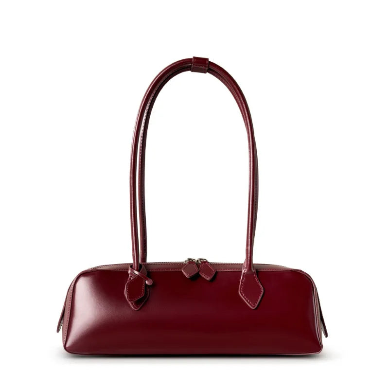 Elegant Women's Baguette Shoulder Bag - VaultHaus