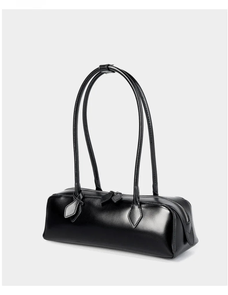 Elegant Women's Baguette Shoulder Bag - VaultHaus