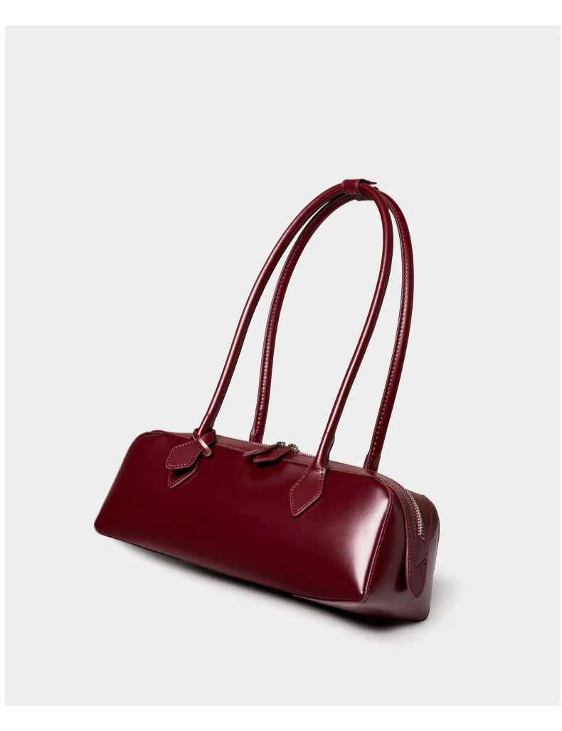 Elegant Women's Baguette Shoulder Bag - VaultHaus