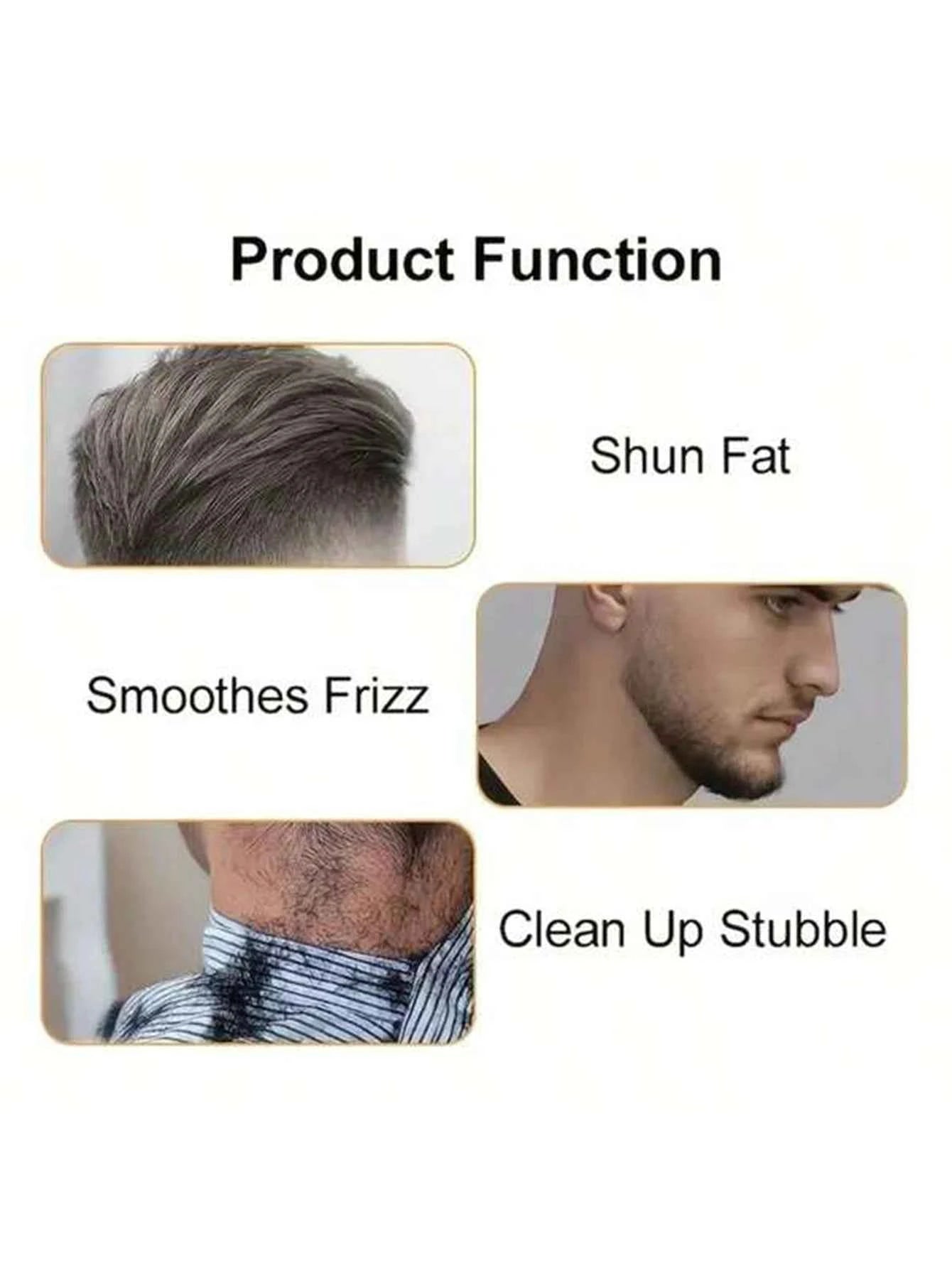 Electric Hair Clipper with LCD Display