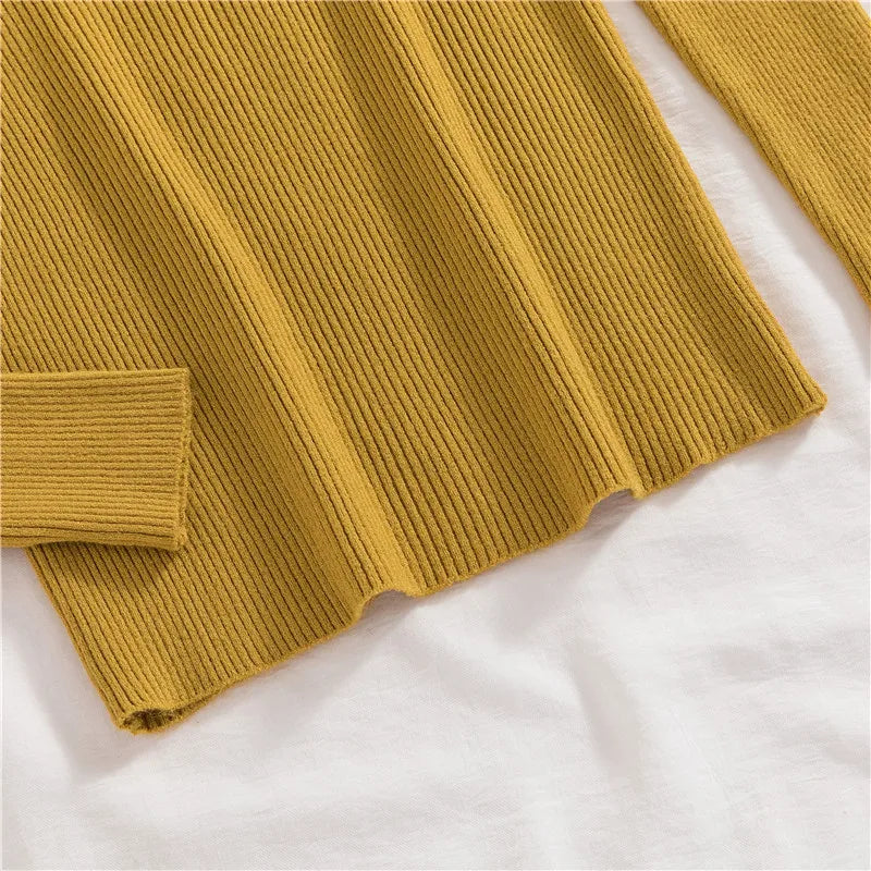Autumn Winter Turtleneck Jumpers - Cozy & Chic
