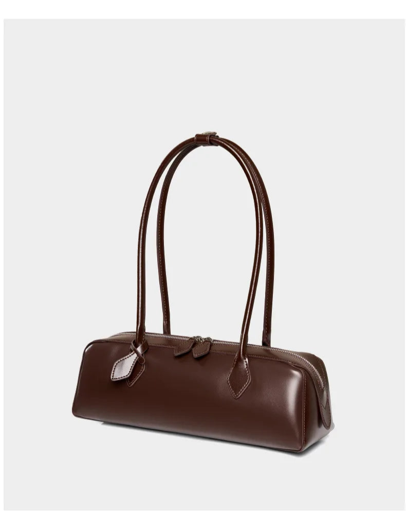 Elegant Women's Baguette Shoulder Bag - VaultHaus