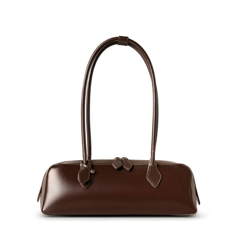 Elegant Women's Baguette Shoulder Bag - VaultHaus