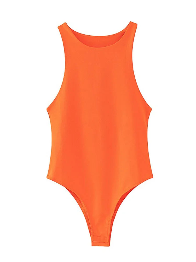 Summer Slim Bodysuit - Chic Bodycon Styles in 8 Colours - VaultHaus