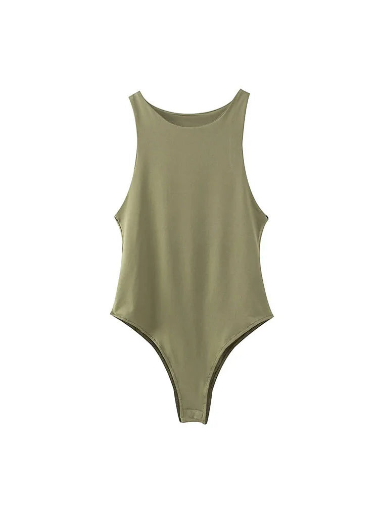 Summer Slim Bodysuit - Chic Bodycon Styles in 8 Colours - VaultHaus