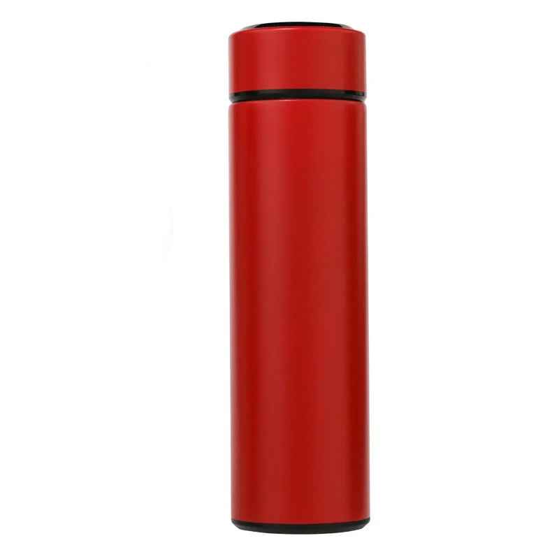 Smart Stainless Steel Water Bottle Temp Display