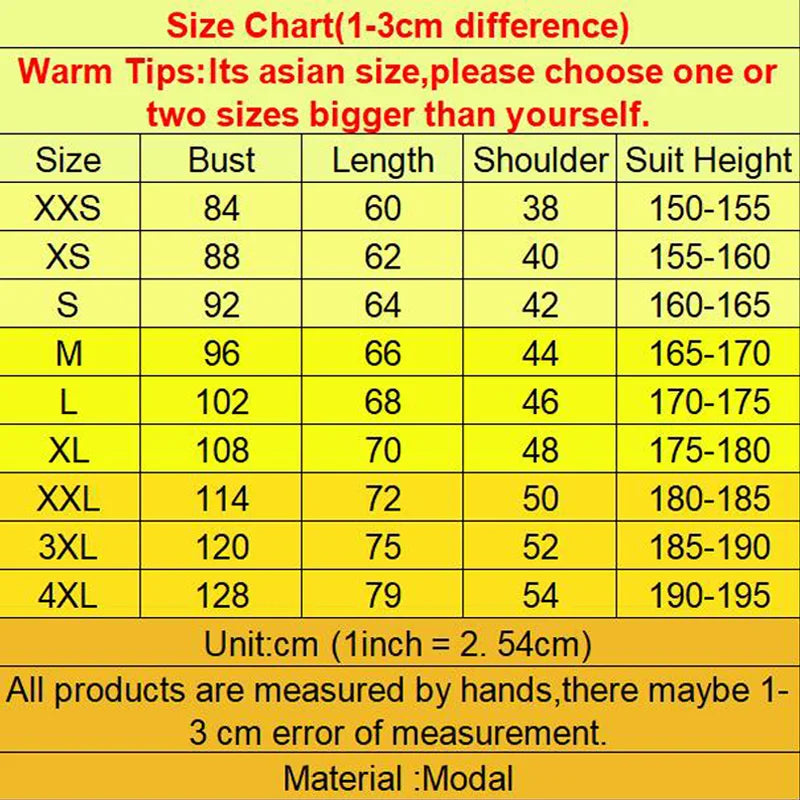 Size chart for VaultHaus handyman dad t-shirt with measurements in centimeters for accurate fit