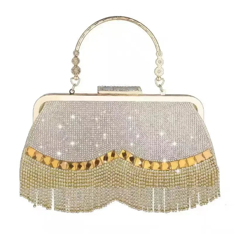 VaultHaus ladies luxury evening purse with sparkling embellishments and elegant design for formal events