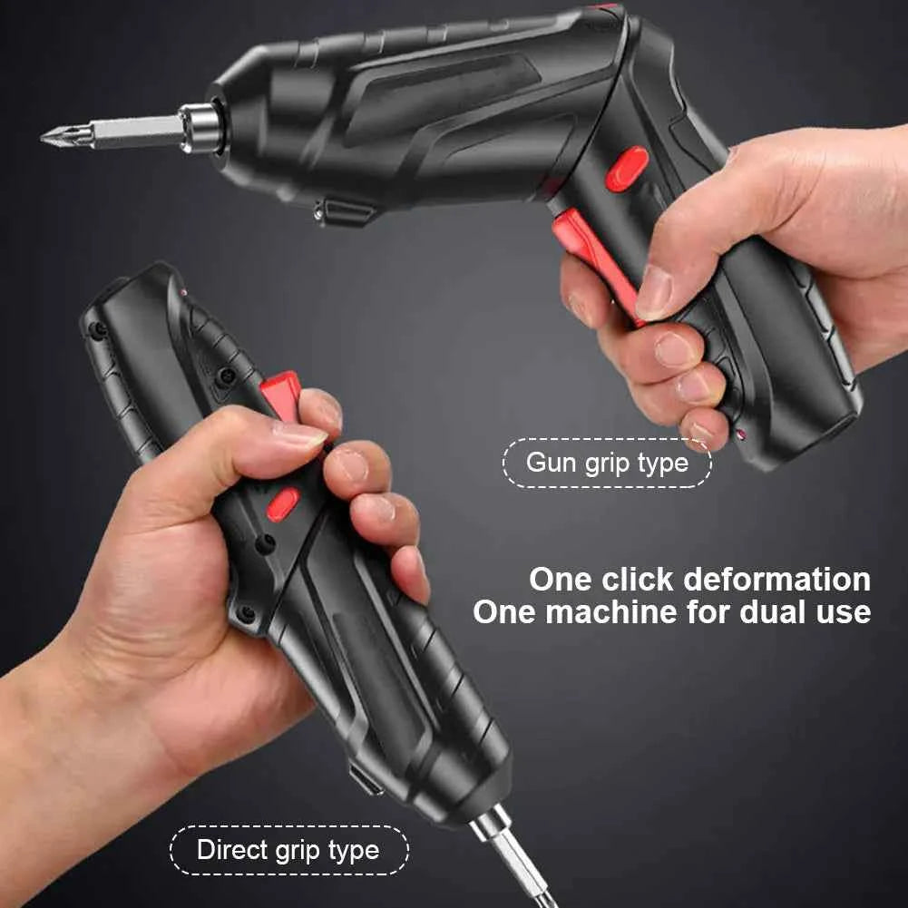 Multifunctional Household Electric Screwdriver Drill Kit