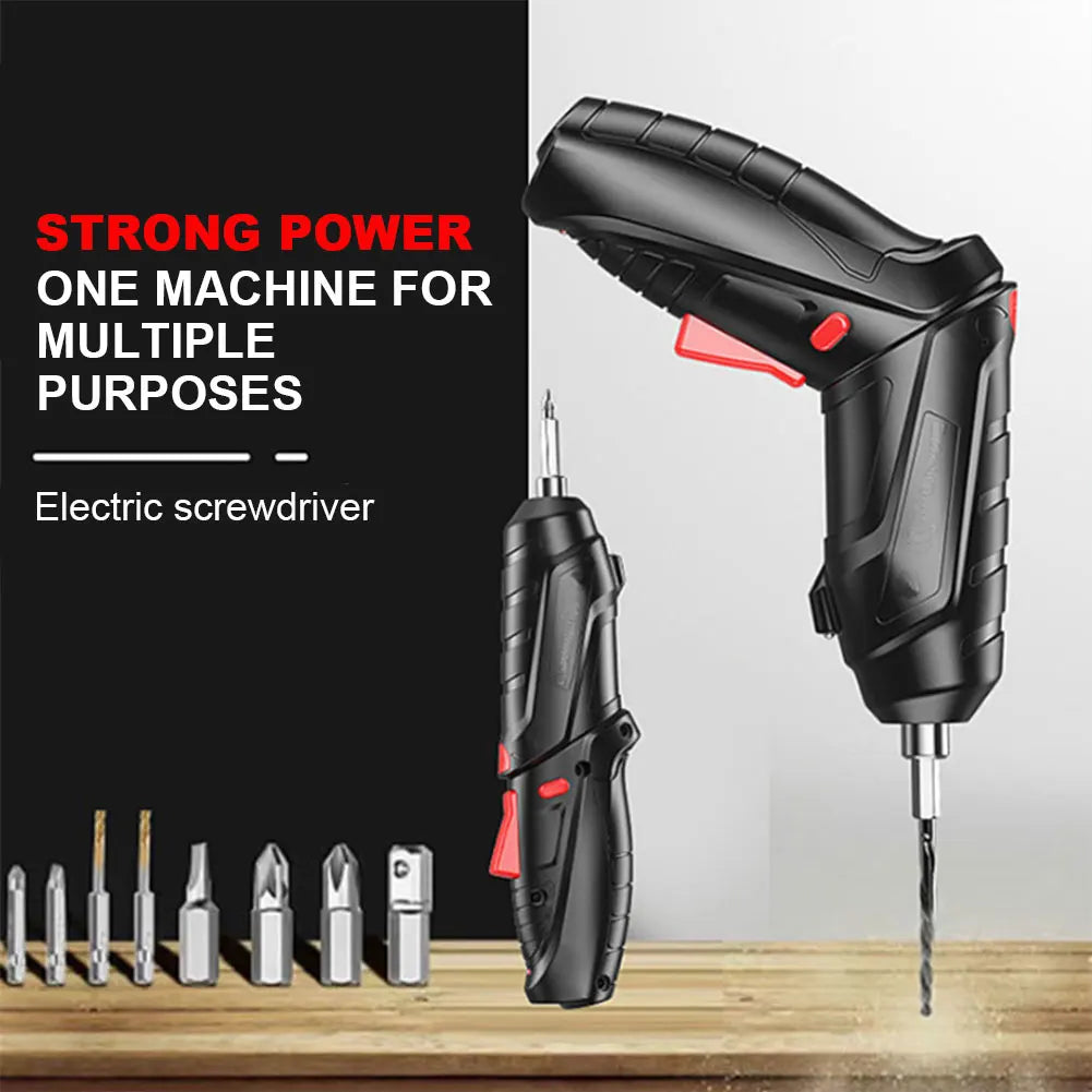 VaultHaus Multifunctional household electric drill with various bits for versatile tasks