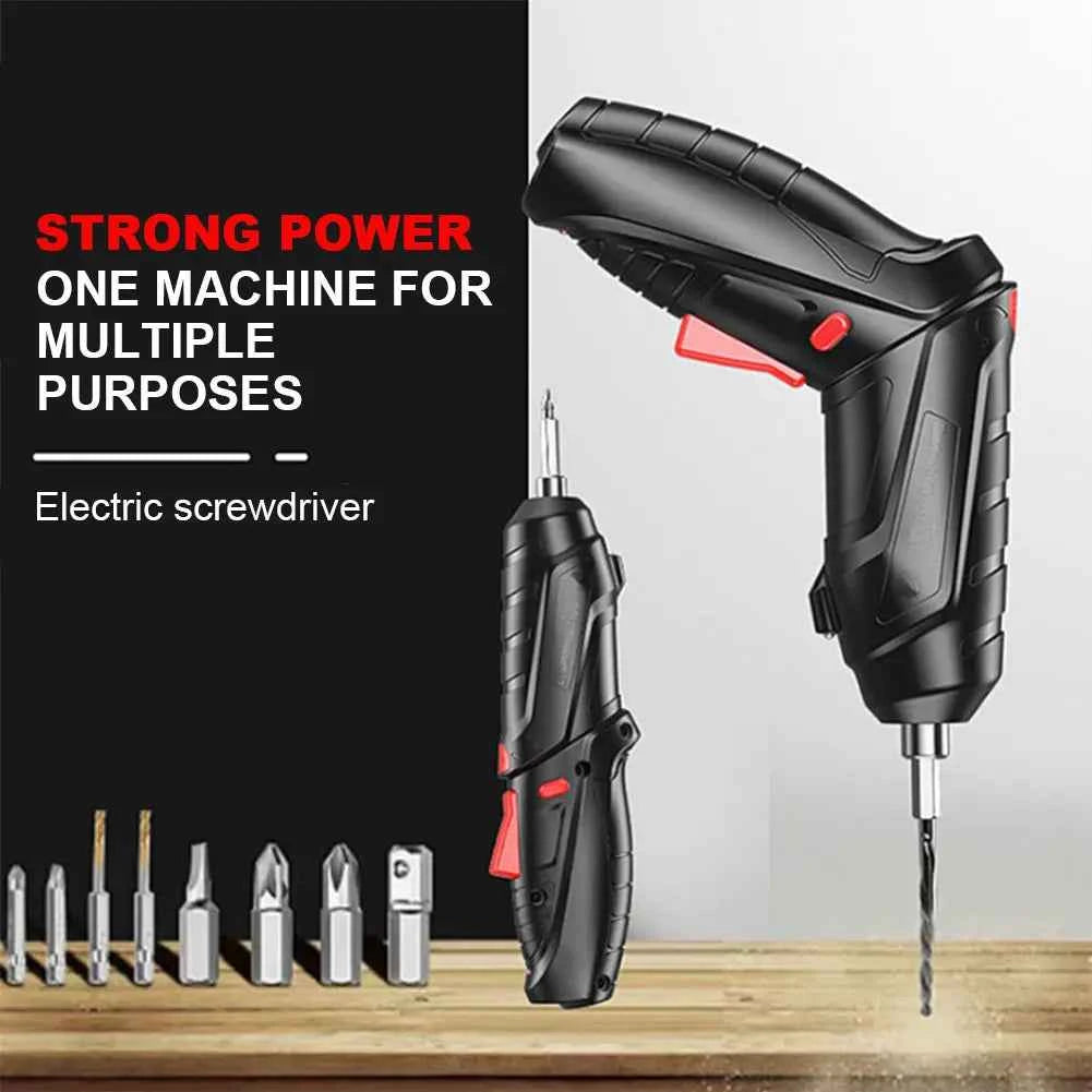 Multifunctional Household Electric Screwdriver Drill Kit