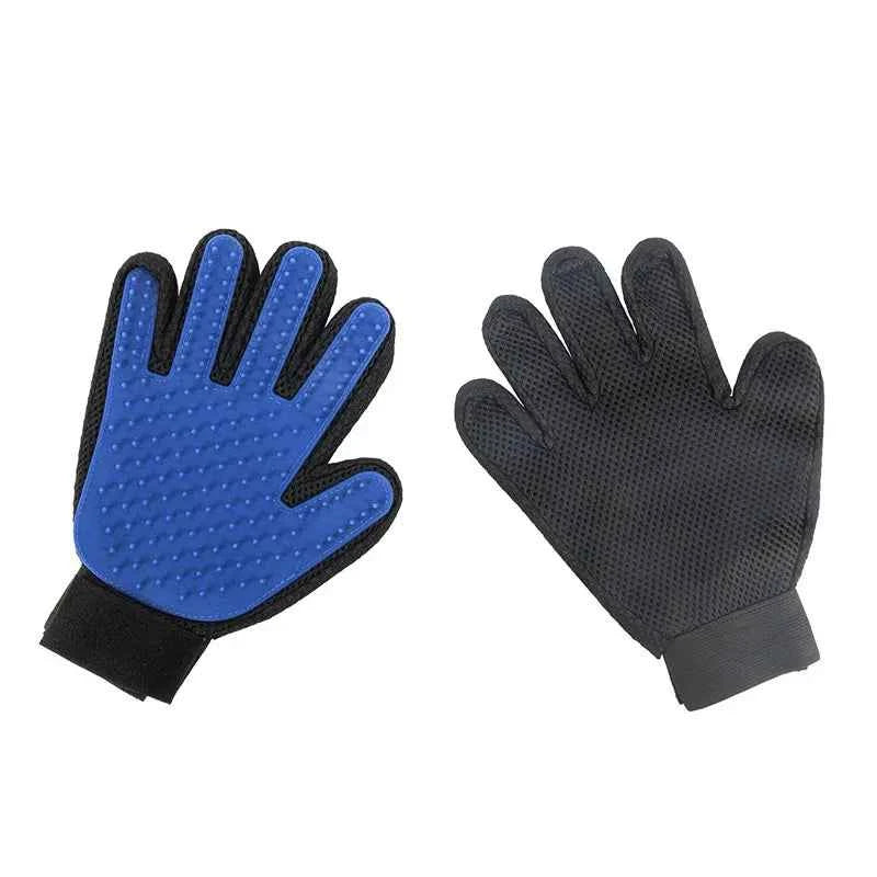 Pet Bath Brush Gloves for Easy Grooming