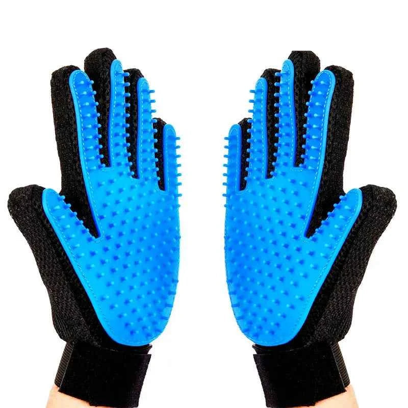 Pet Bath Brush Gloves for Easy Grooming