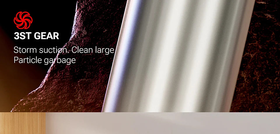 VaultHaus portable car vacuum cleaner with strong suction for effective cleaning of large particles