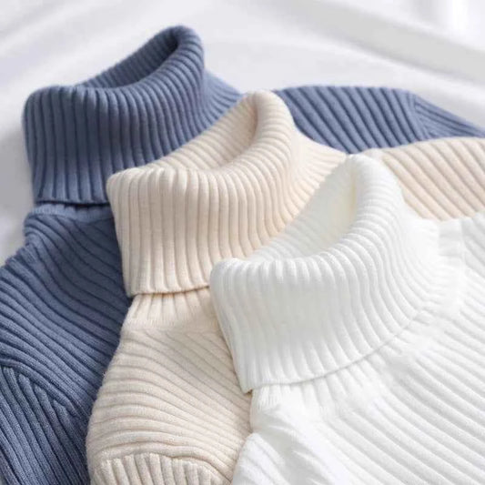 Autumn Winter Turtleneck Jumpers - Cozy & Chic