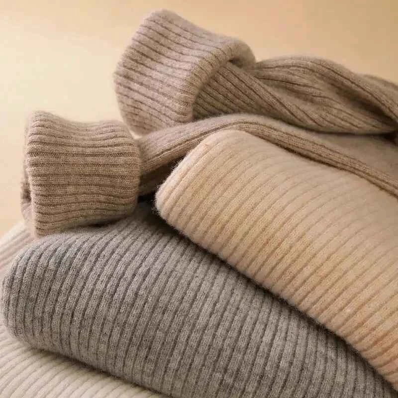Autumn Winter Turtleneck Jumpers - Cozy & Chic