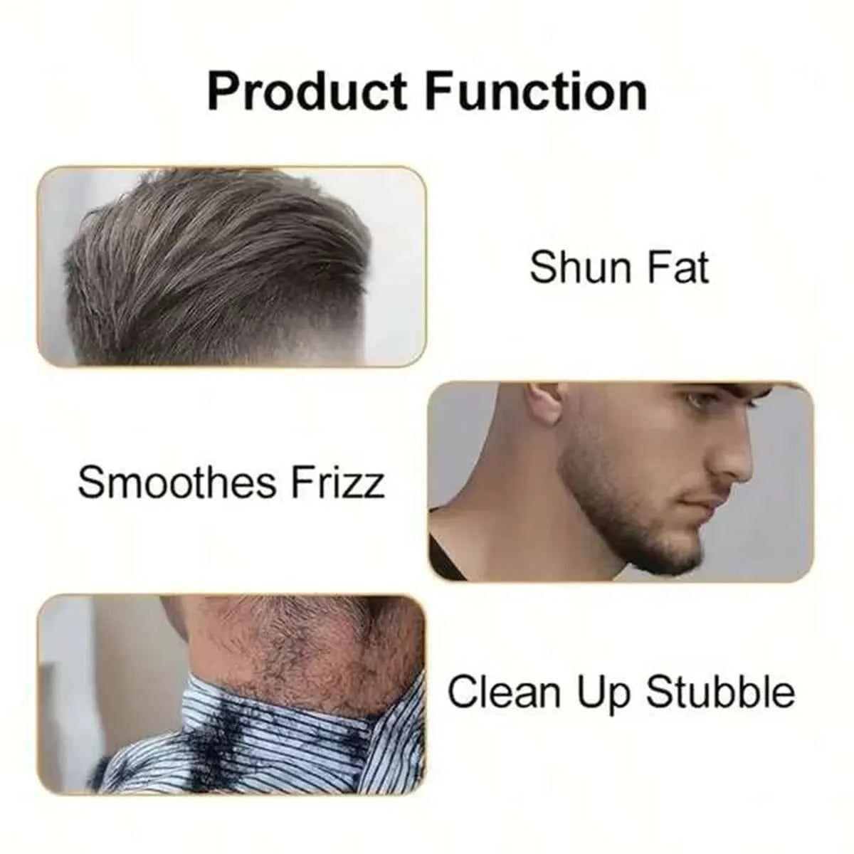 Electric Hair Clipper with LCD Display