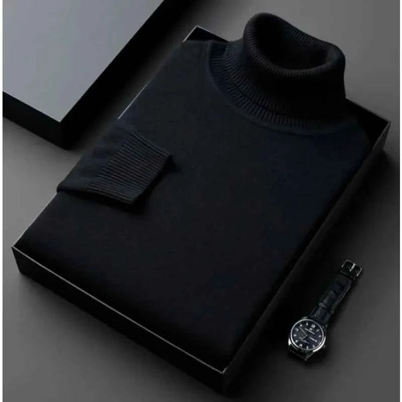 Men's High Quality Turtleneck Sweater