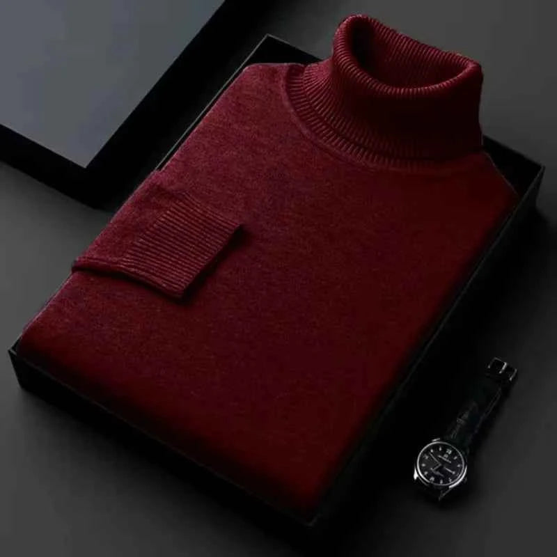 Men's High Quality Turtleneck Sweater