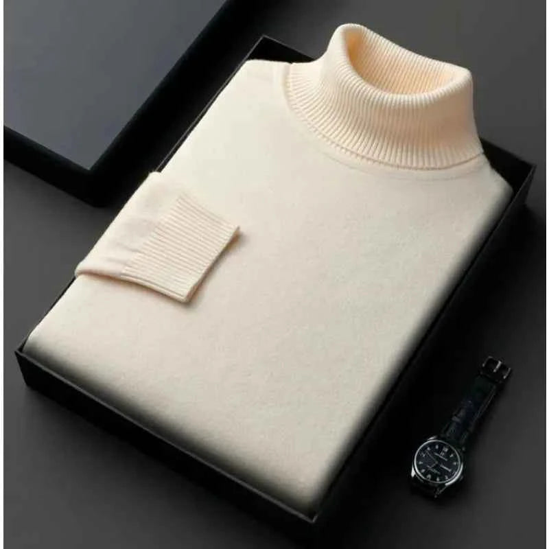 Men's High Quality Turtleneck Sweater