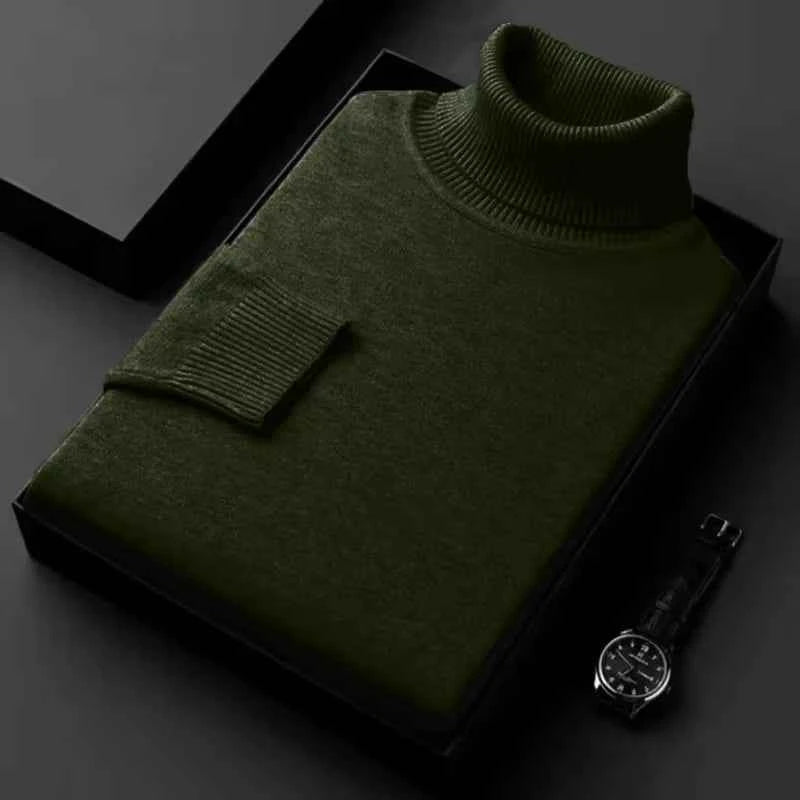 Men's High Quality Turtleneck Sweater