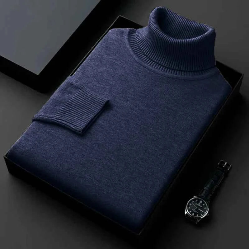 Men's High Quality Turtleneck Sweater