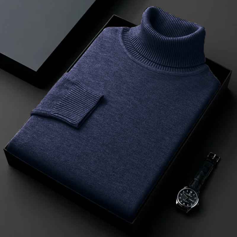 Men's High Quality Turtleneck Sweater