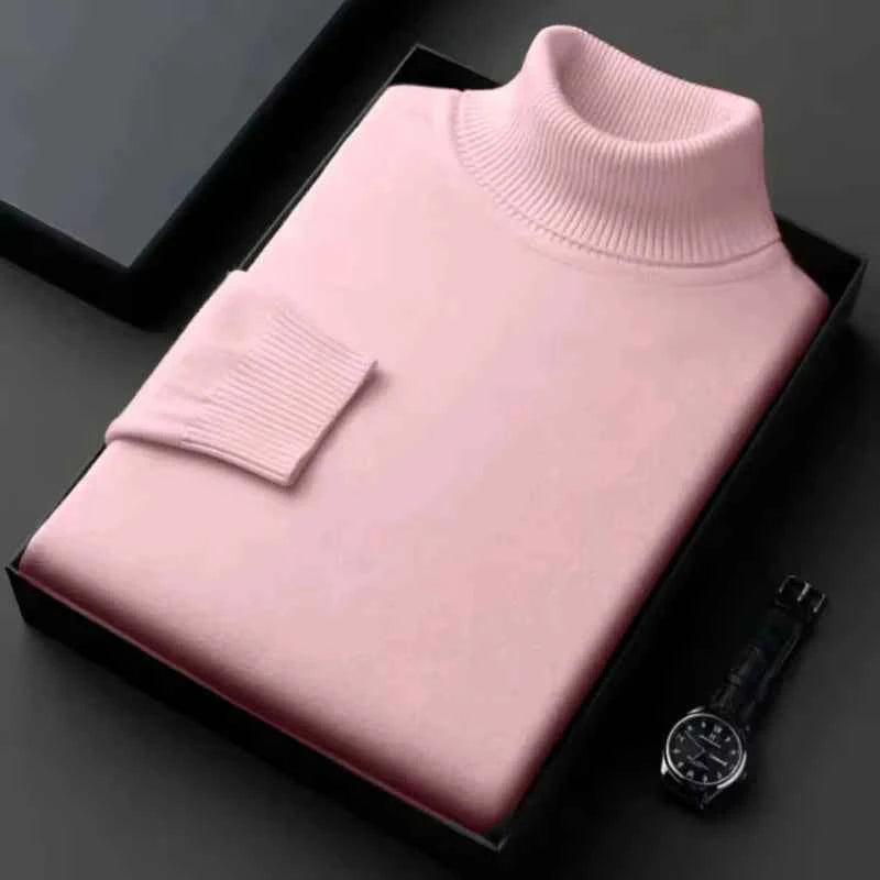 Men's High Quality Turtleneck Sweater