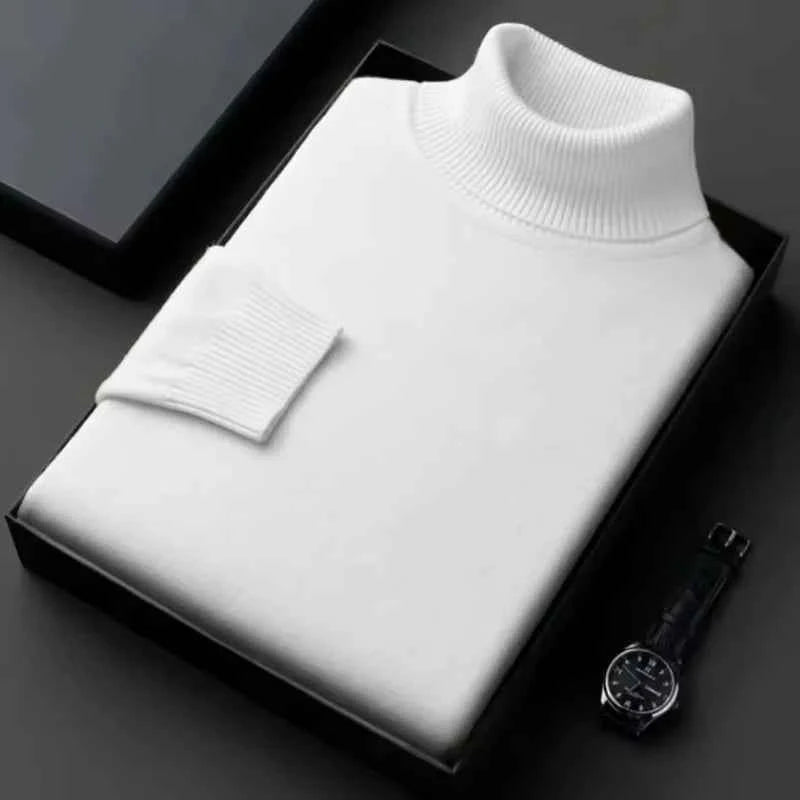 Men's High Quality Turtleneck Sweater