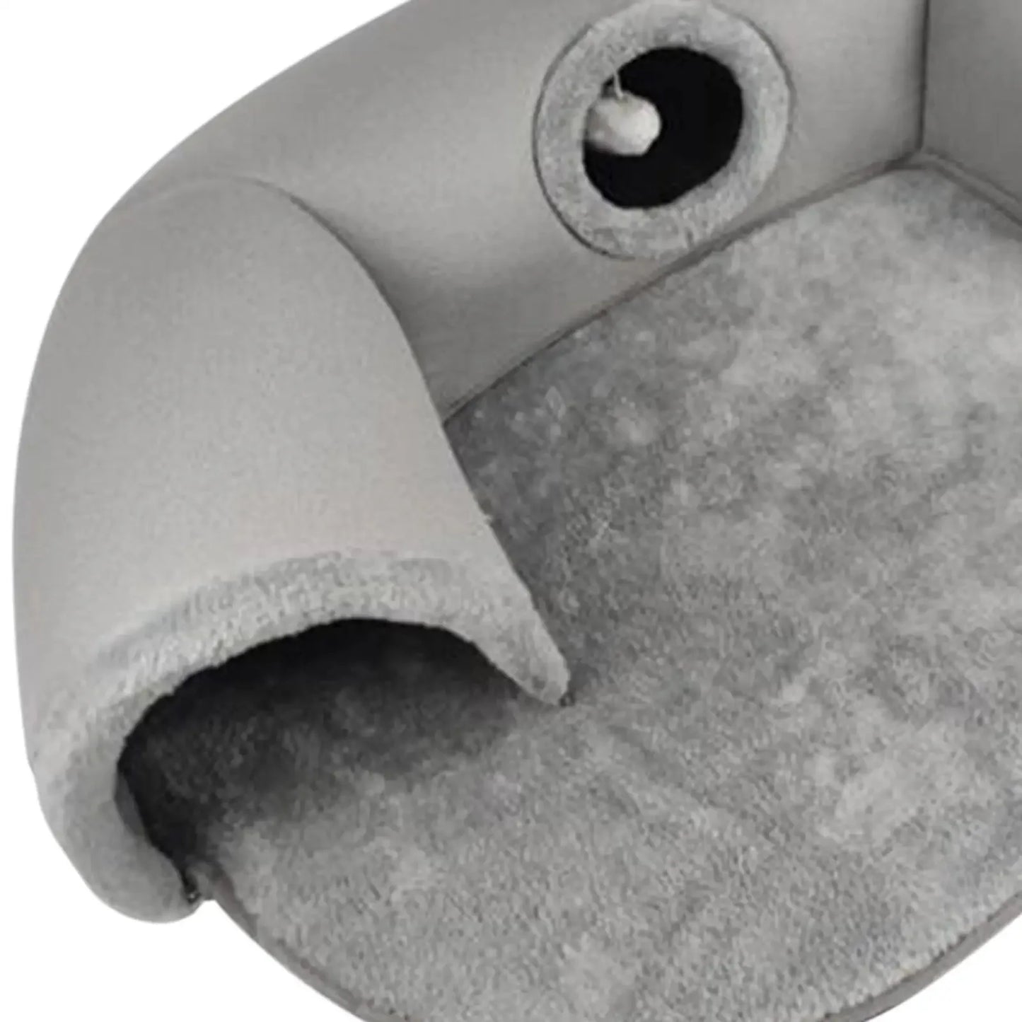 Cozy pet house for kittens with soft cushions and a playful hiding spot for comfort