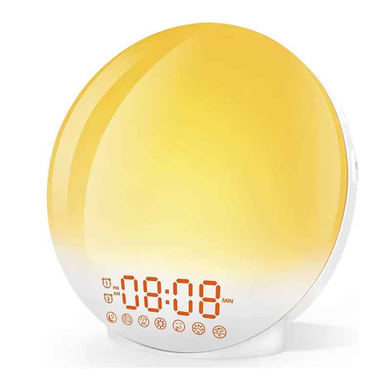 Sunrise Simulation Alarm Clock with USB Charging
