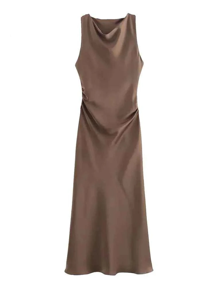 Satin Long Dresses 2025 - Elegant Styles