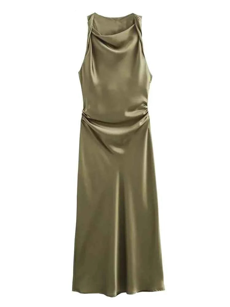 Satin Long Dresses 2025 - Elegant Styles