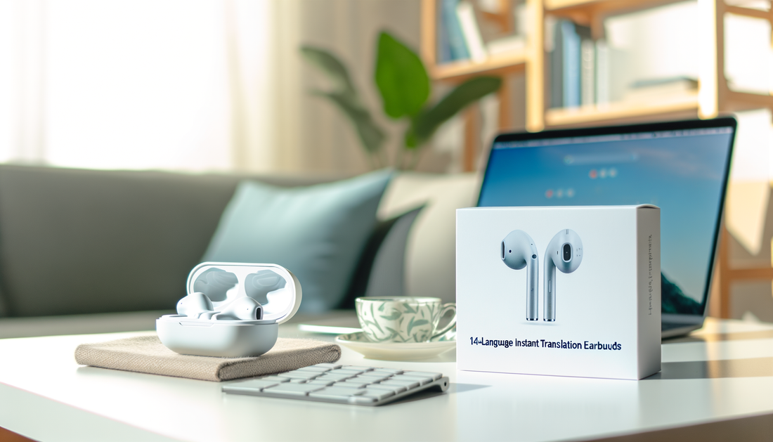 144-language instant translation earbuds | wireless ai - 144-Language Instant Translation Earbuds | Wireless AI