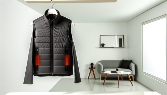 17-area usb infrared heated vest - winter electric jacket - 17-Area USB Infrared Heated Vest - Winter Electric Jacket