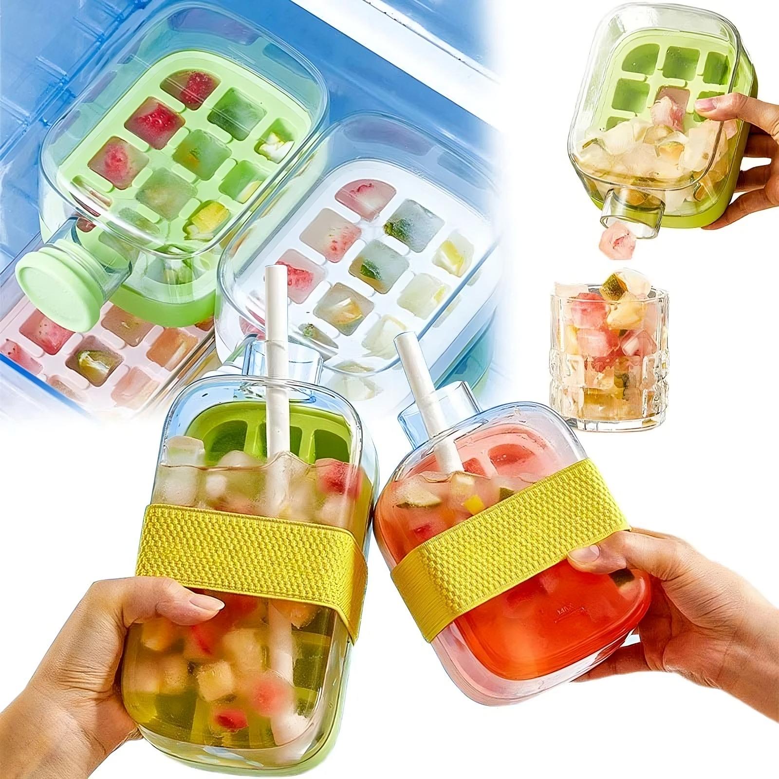 Ice Cube Tray With Straw - VaultHaus
