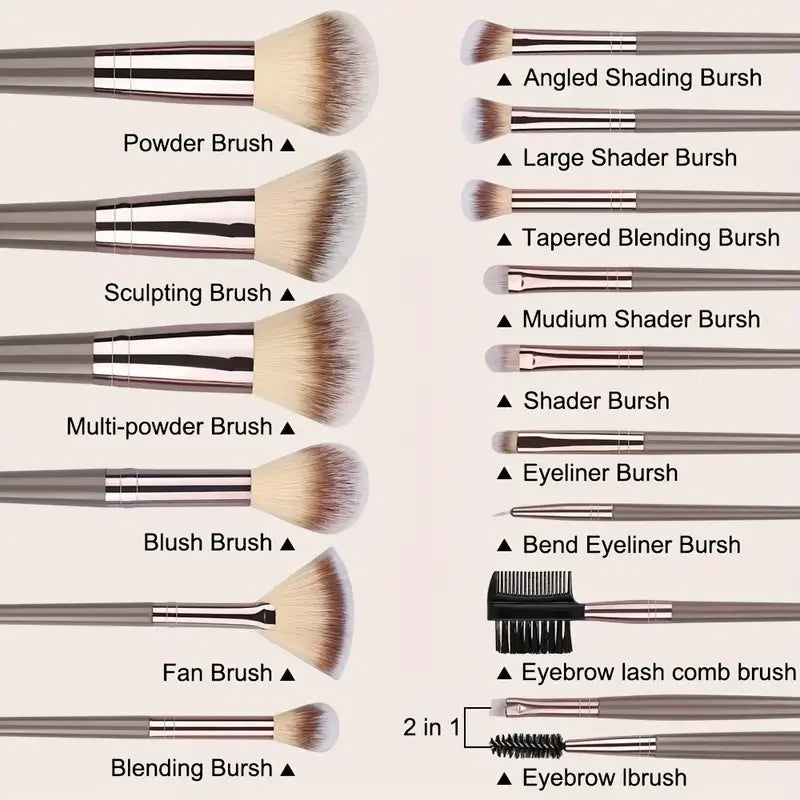 Makeup Brushes Set - VaultHaus