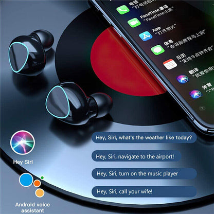 Bluetooth Wireless Headphones TWS Earphones Mini In-Ear Pods for Iphone Android